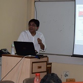 Dr. Joydeep Sengupta, ArcelorMittal Global R&D Hamilton (Canada), delivered a talk