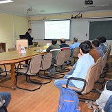 Prof. David R Johnson, Dept. of Materials Engineering, Purdue University, delivered a talk on Investigation of the metatectic reaction in the Fe-B system at FB421 (Seminar Room) on Nov. 28, 2019 (Thursday)